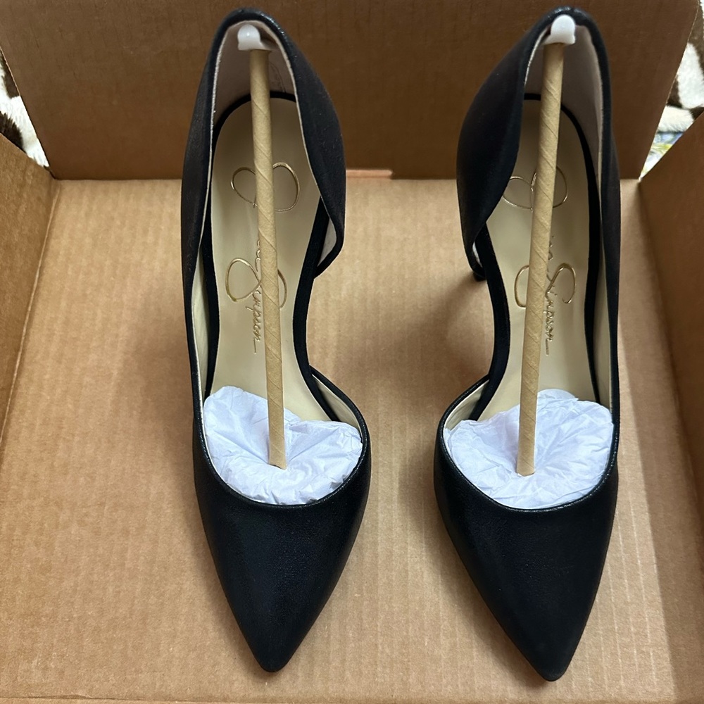 Jessica Simpson Black Heels